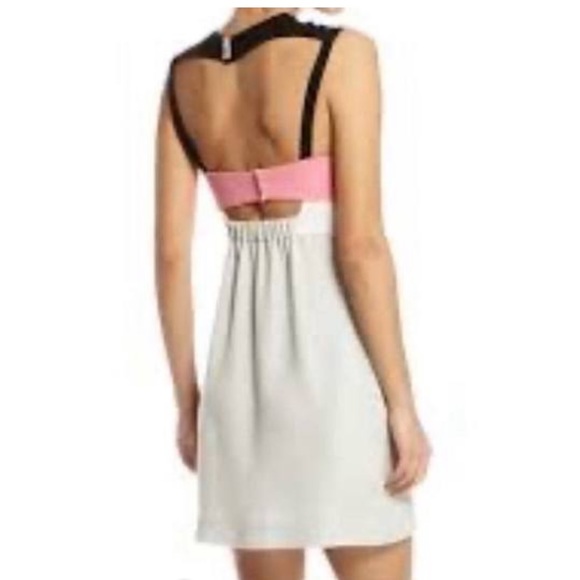 DVF Tamika Colorblock Dress - Picture 2 of 14